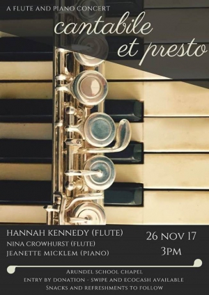 A Flute and Piano Concert