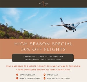 Bumi Hills Safari Lodge High Season Special