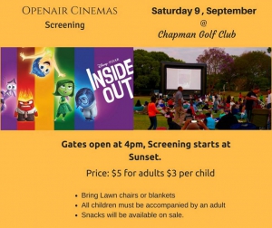 Chapman - Openair Cinemas - 9 September 2017