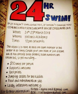 Charity Event - 24 Hour Swim!