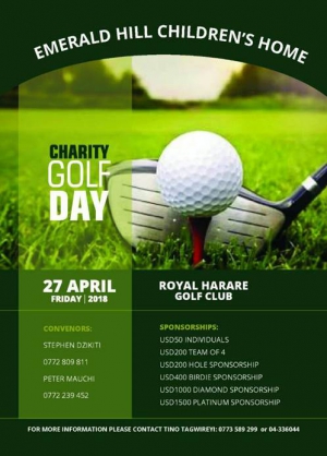 Charity Golf Day For Emerald Hill Children's Home