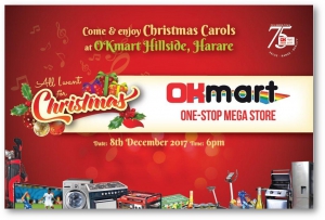 Come & Enjoy Christmas Carols @ OKmart Hillside, Harare