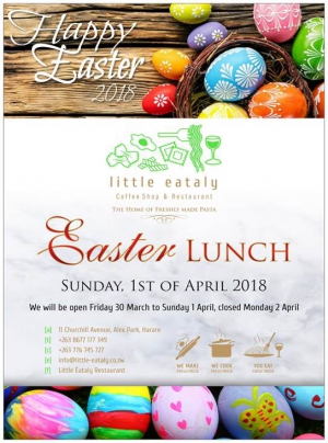 Easter Lunch - Little Eataly Coffee Shop & Restaurant