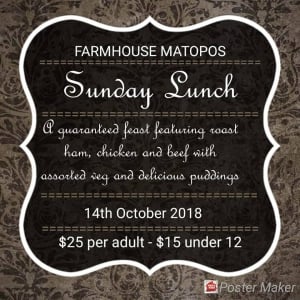 Farmhouse Matopos Sunday Lunch