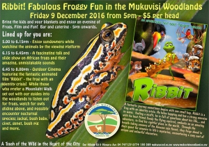 Frogs, Film and Fun at Mukuvisi Woodlands