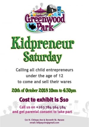 Greenwood Park Kidpreneur Saturday
