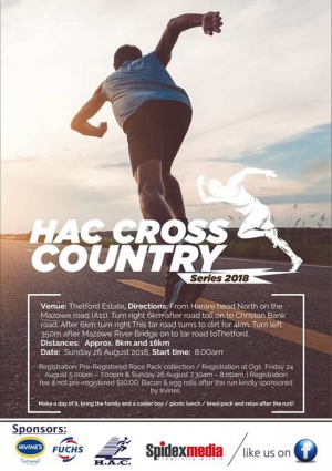 HAC CROSS COUNTRY SERIES 2018 at THETFORD ESTATE 