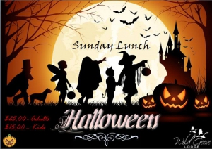 Halloween Sunday Lunch At Wild Geese Lodge