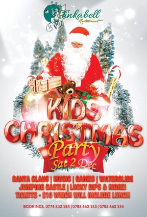 Kids Christmas Party At Tinkabell