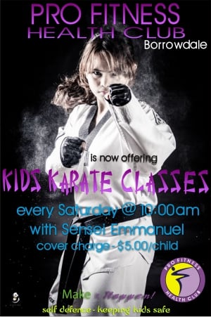 Kids Events At Pro Fitness Health Club Borrowdale
