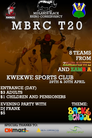Kwe Kwe T20 Cricket Tournament