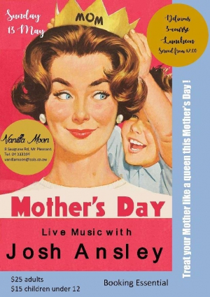 Mother's Day Live Music with Josh Ansley