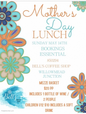 Mother's Day Lunch at Bell's Coffee Shop