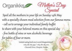 Mother's Day Special At Organniks