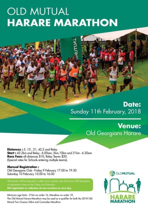 OLD Mutual Harare Marathon