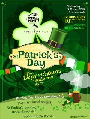 St Paddy's Day at Horsebox