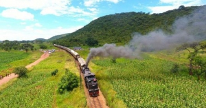 Steam Train to Chivero.