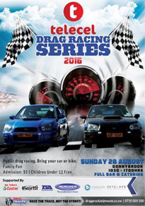 Telecel 2016 Drag Racing Series (Public Drag Racing)
