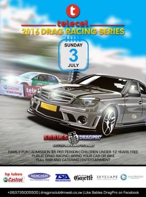 Telecel  July 2016 Drag Racing Series