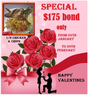 Valentine's Special at Paula's Place