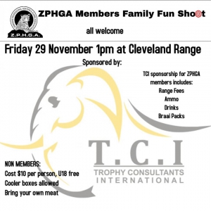 ZPHGA Members Family Fun Shoot