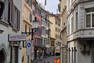 City tour historic old town Zurich