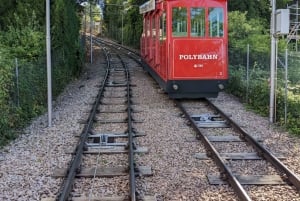Dolderbahn Railway between Römerhof and Dolder Zürich