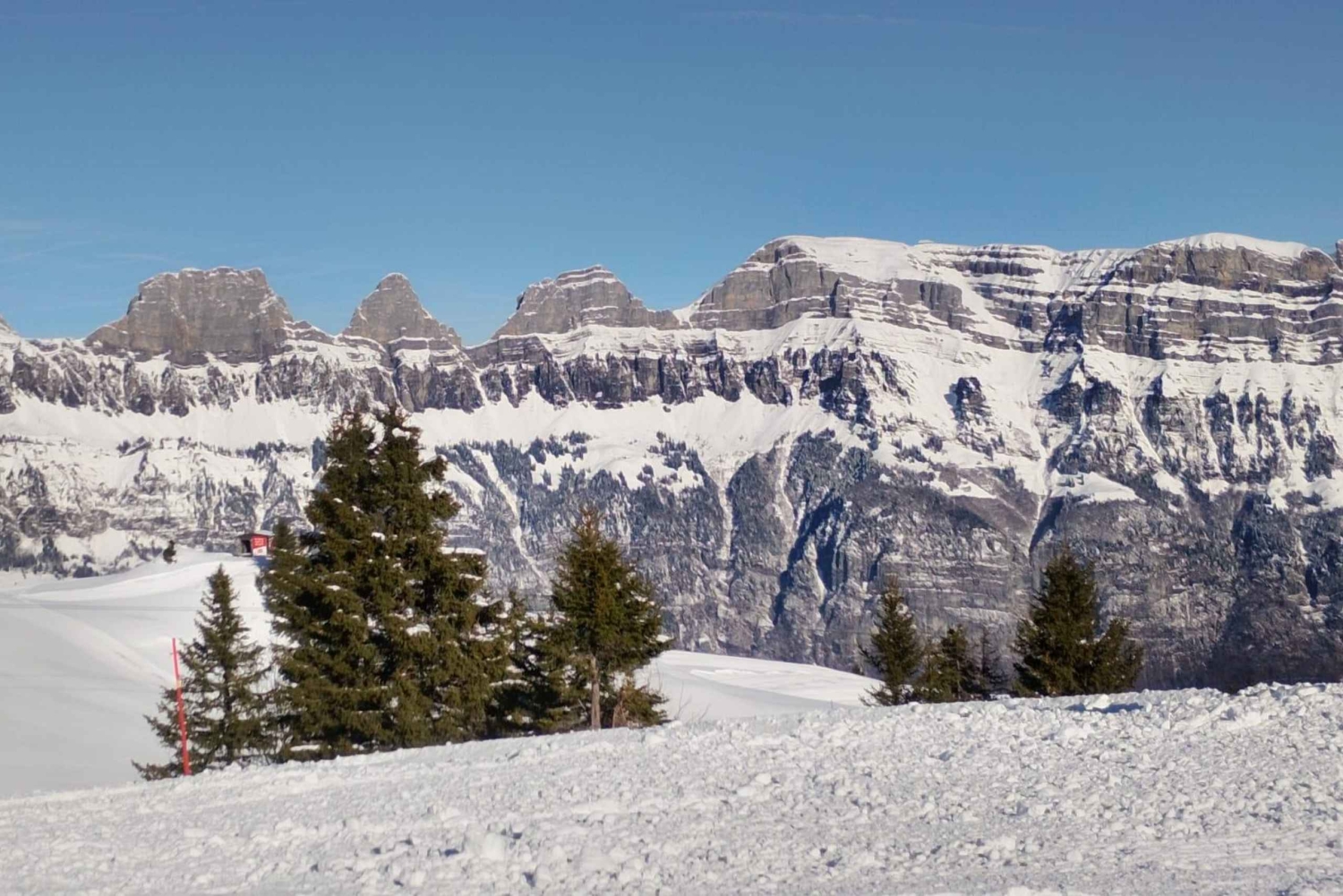 Flumserberg Day Trip: Train + Cable Car + Snow Fun