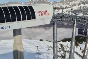Flumserberg Day Trip: Train + Cable Car + Snow Fun