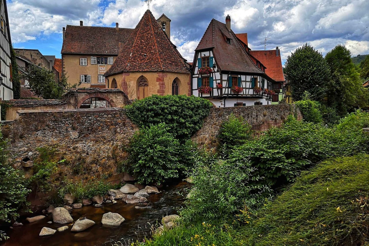 Au départ de Colmar : visite d'une demi-journée de la route des vins d'Alsace