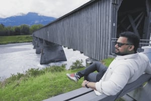 Fra Zürich: privat dagsomvisning i fire land med fotografering