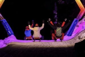 Da Zurigo: Alpine Mario Kart Light Ride — Neve e stelle