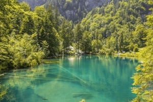 Lago Blausee e affascinante Interlaken: escursione privata di un giorno