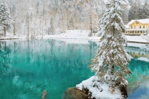 Lago Blausee e affascinante Interlaken: escursione privata di un giorno