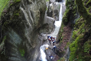 From Zurich: Canyoning in Interlaken w/ Return Transfer