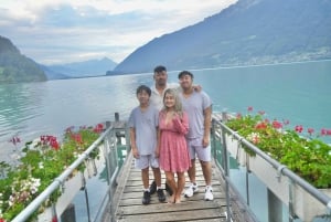 Au départ de Zurich : excursion privée d'une journée « Crash Landing On You ».