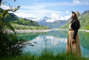 Au départ de Zurich : excursion privée d'une journée « Crash Landing On You ».