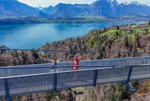 Au départ de Zurich : excursion privée d'une journée « Crash Landing On You ».
