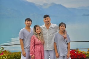 Au départ de Zurich : excursion privée d'une journée « Crash Landing On You ».