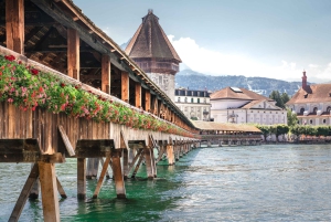 Fra Zürich: Dagstur til Luzern med valgfritt yachtcruise