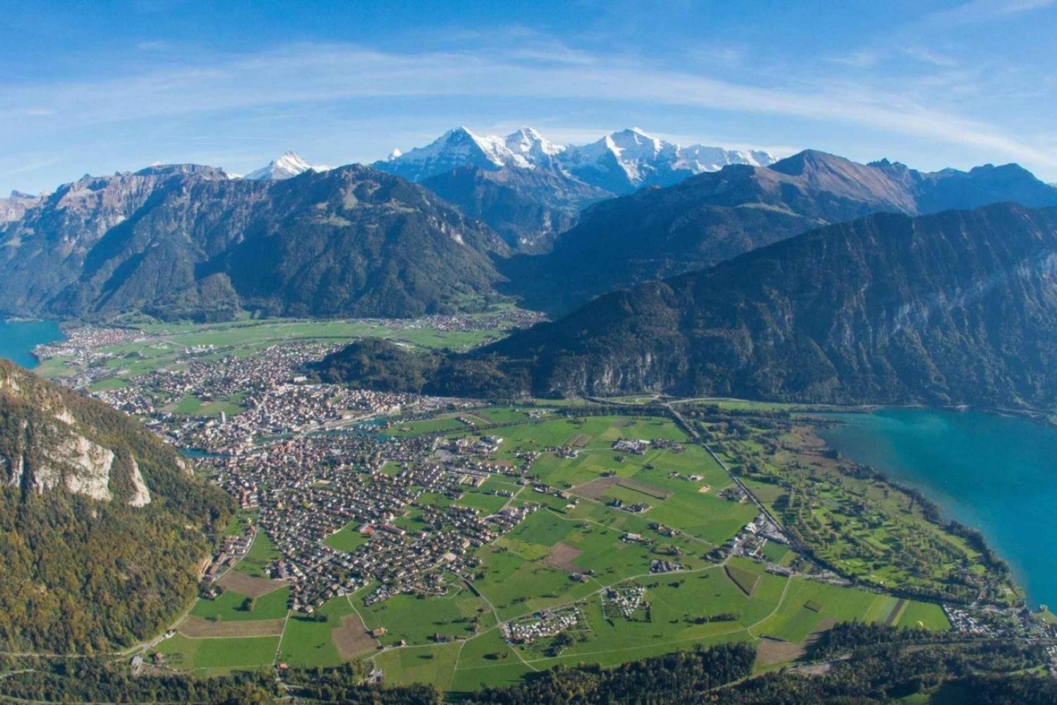 Depuis Zurich : Excursion d'une journée à Interlaken et Grindelwald en autocar