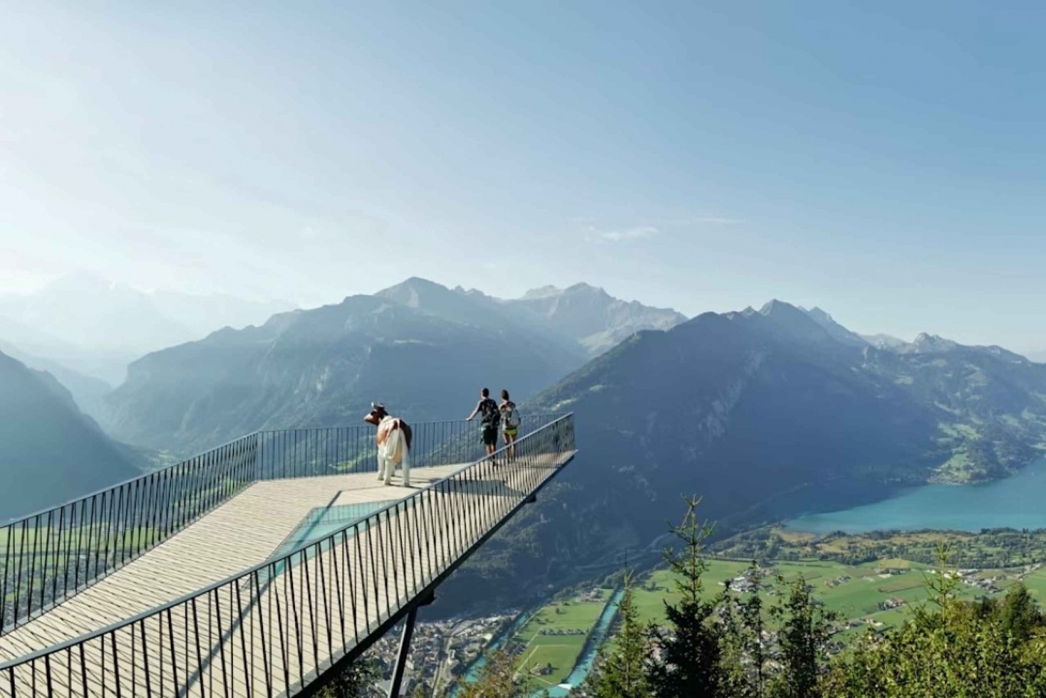 Depuis Zurich : Excursion à Interlaken et point de vue du Harder Kulm