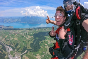 From Zurich: Interlaken Skydiving Adventure