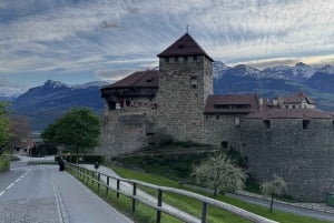 Von Zürich aus: Liechtenstein, Österreich, Deutschland, Schweiz