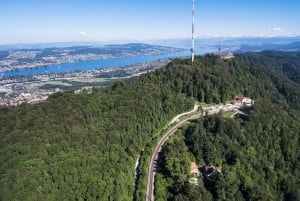 Von Zürich: Bergzauber auf zwei Rädern zum Uetliberg
