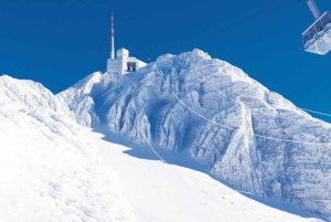Zürichistä: Säntis, Gallenin vanha kaupunki, UNESCO-kirjasto