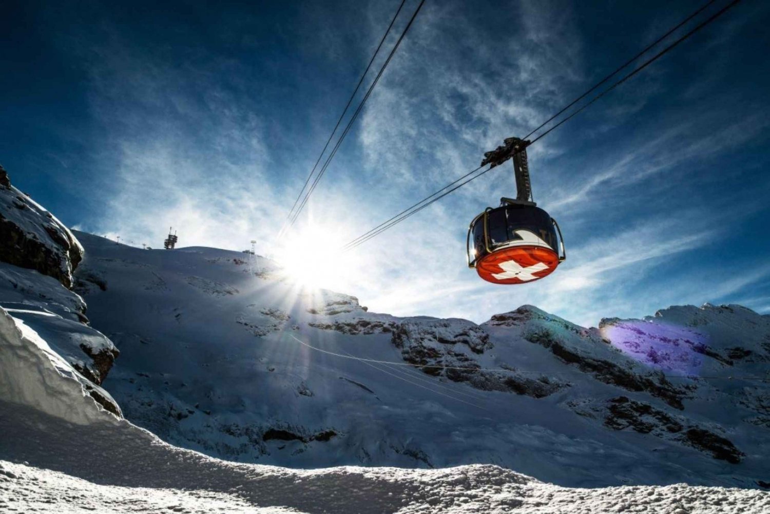 Fra Zürich: Titlis-bjerget, gletsjerparadiset og Luzern-tur