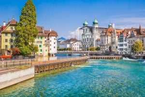 Панорамный поезд премиум-класса, Люцерн и Интерлакен: тур из Цюриха