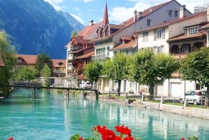 Fra Zürich: Privat dagstur til Interlaken/Luzern i bil