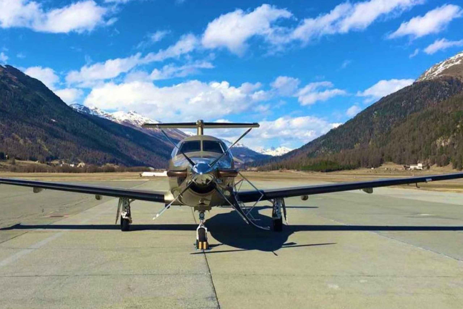 Из Цюриха: частная однодневная поездка в Санкт-Мориц на автомобиле